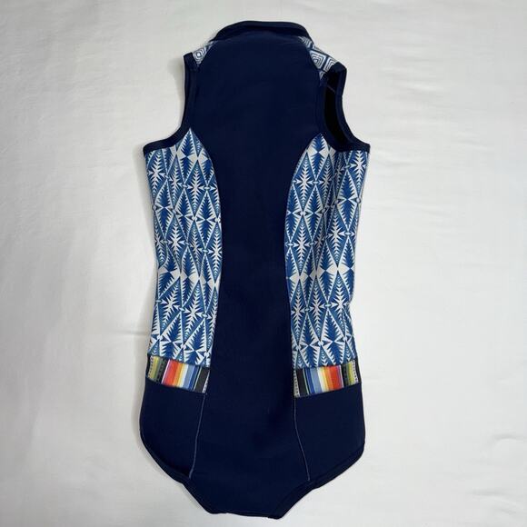 Rip Curl Navy Blue One Piece Swimsuit - Picture 2 of 4